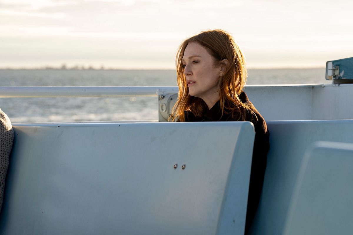Julianne Moore in a still from Sirens (Image via Netflix)